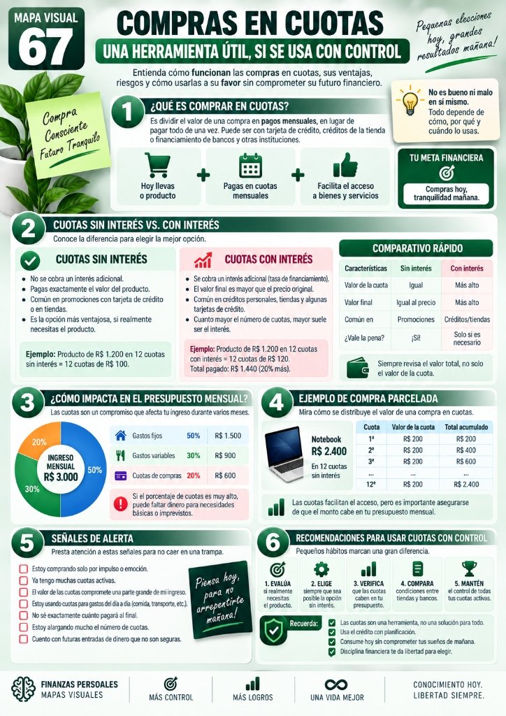 Mapa Visual 67: Compras en Cuotas