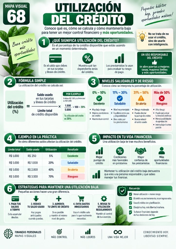 Mapa Visual 68: Utilización del Crédito